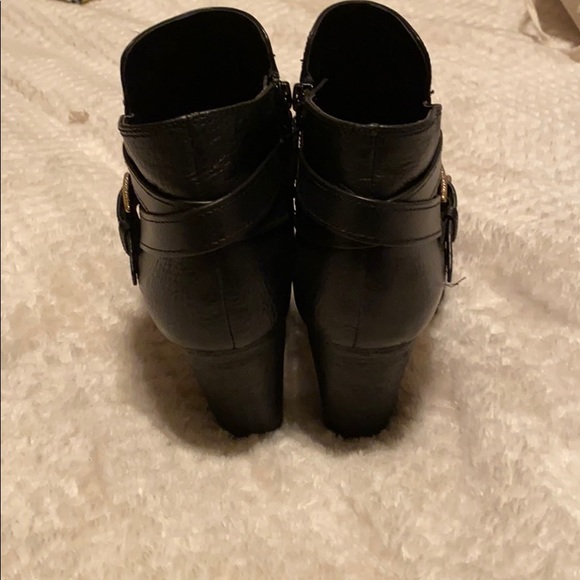 Cole Haan black heeled boots - Picture 4 of 4